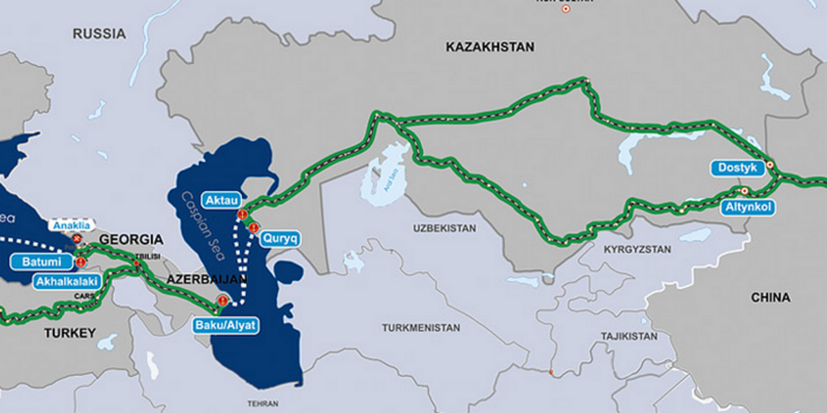 Перевозки из Азии в Европу: каковы возможности и перспективы у маршрута через Каспийское море?