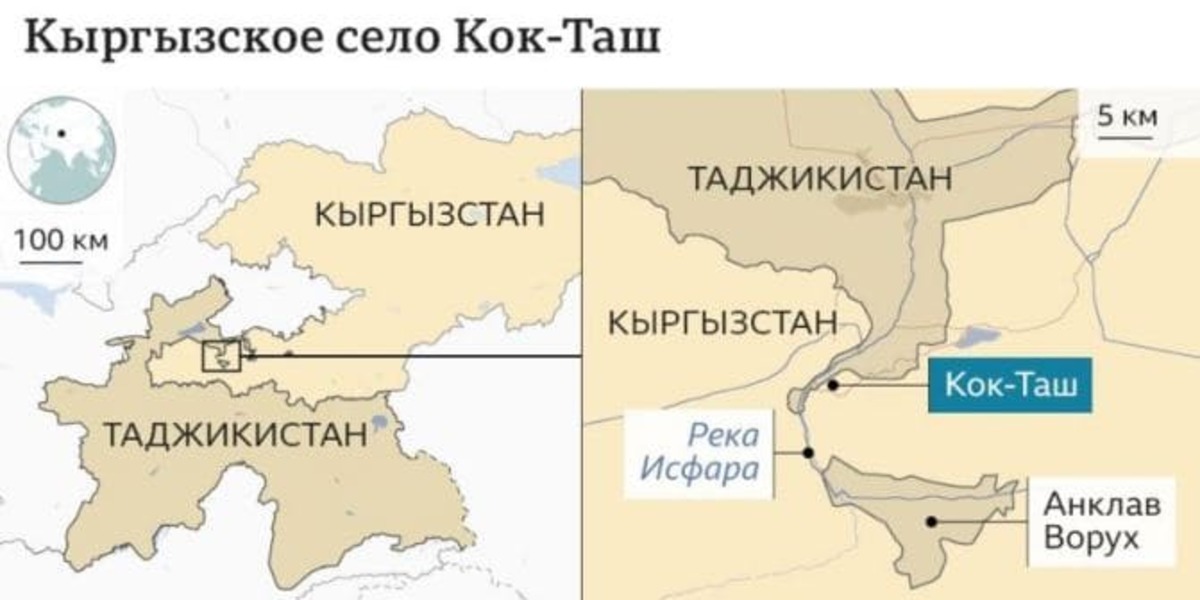 Ящик Пандоры: В чем суть конфликта на границе Кыргызстана и Таджикистана