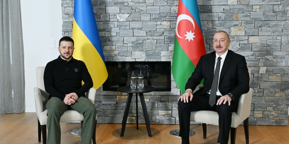 Presidents of Azerbaijan and Ukraine Hold Meeting in Davos