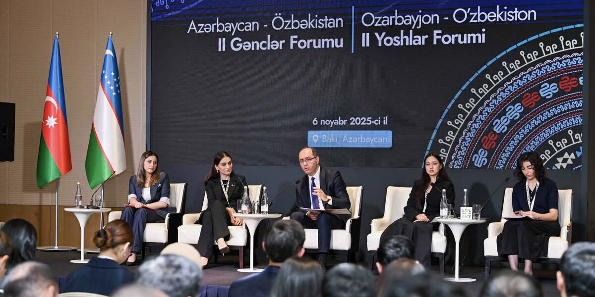 Орхан Йолчуев выступил на II Азербайджанско-Узбекском молодежном форуме