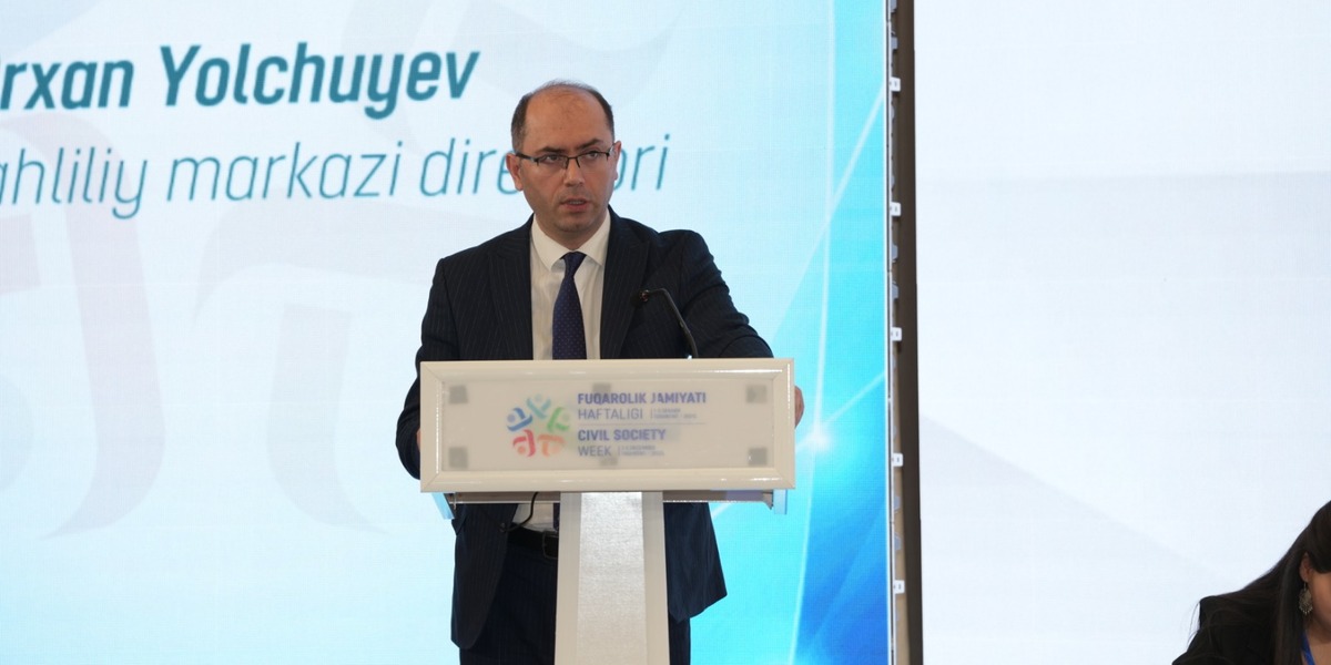 Директор центра STEM выступил на форуме Civil Society Week в Ташкенте