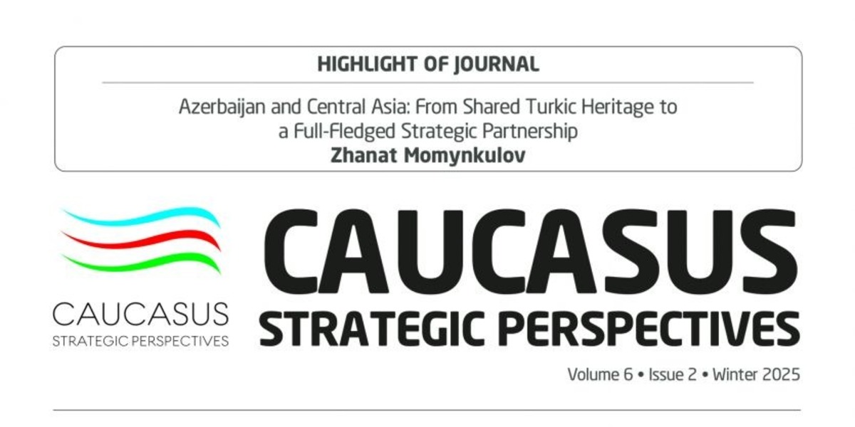 В журнале Caucasian Strategic Perspective опубликована статья директора STEM